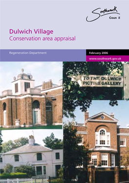 Dulwich Village Conservation Area Appraisal
