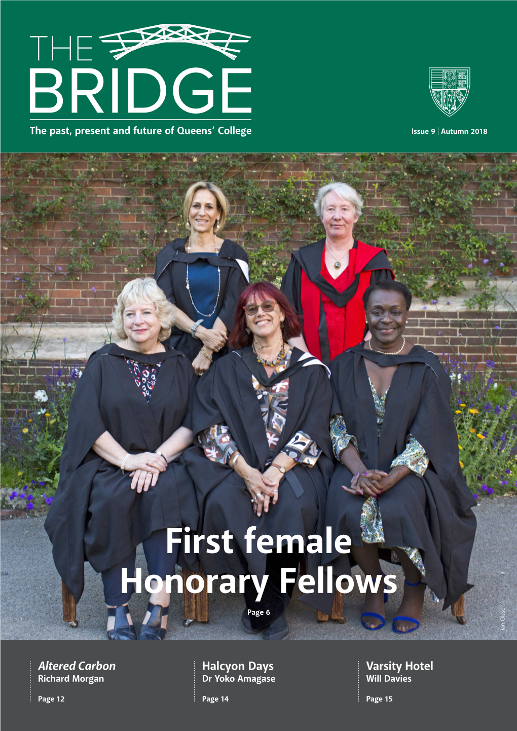 First Female Honorary Fellows Page 6 Ian Olsson