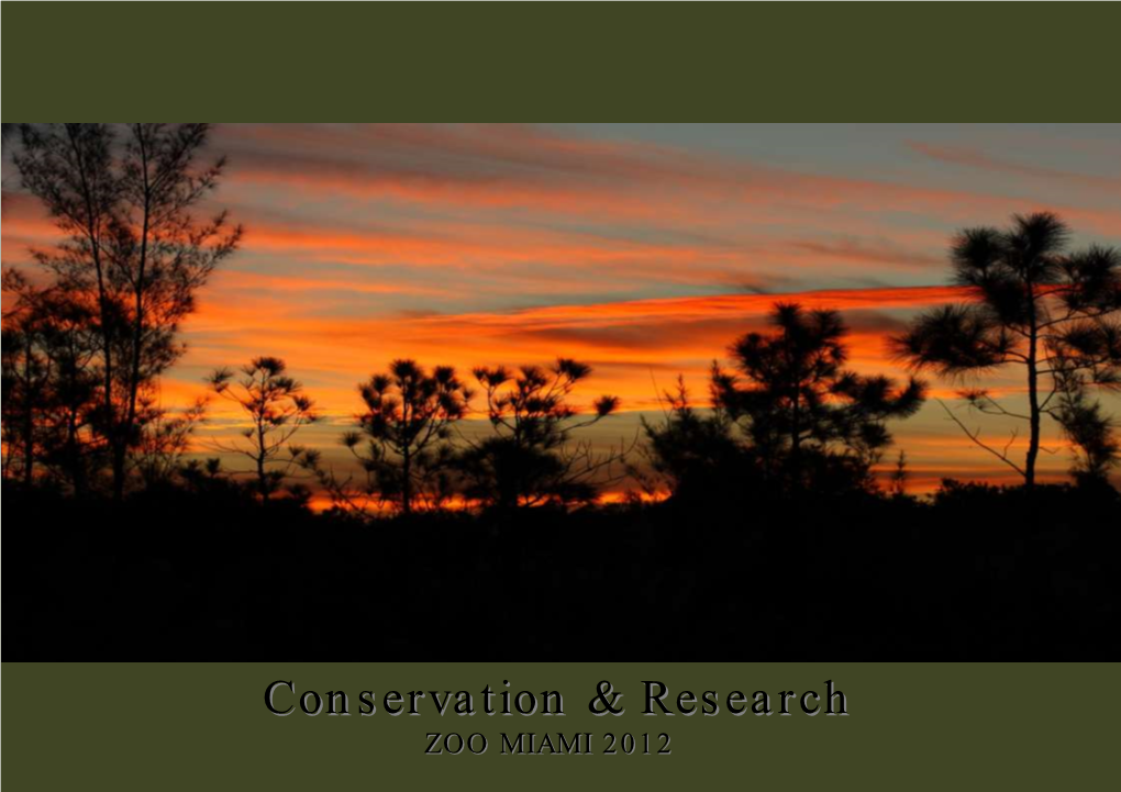 Conservation & Research