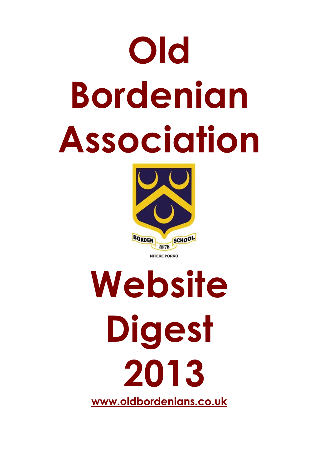 Oba Website Digest 2013