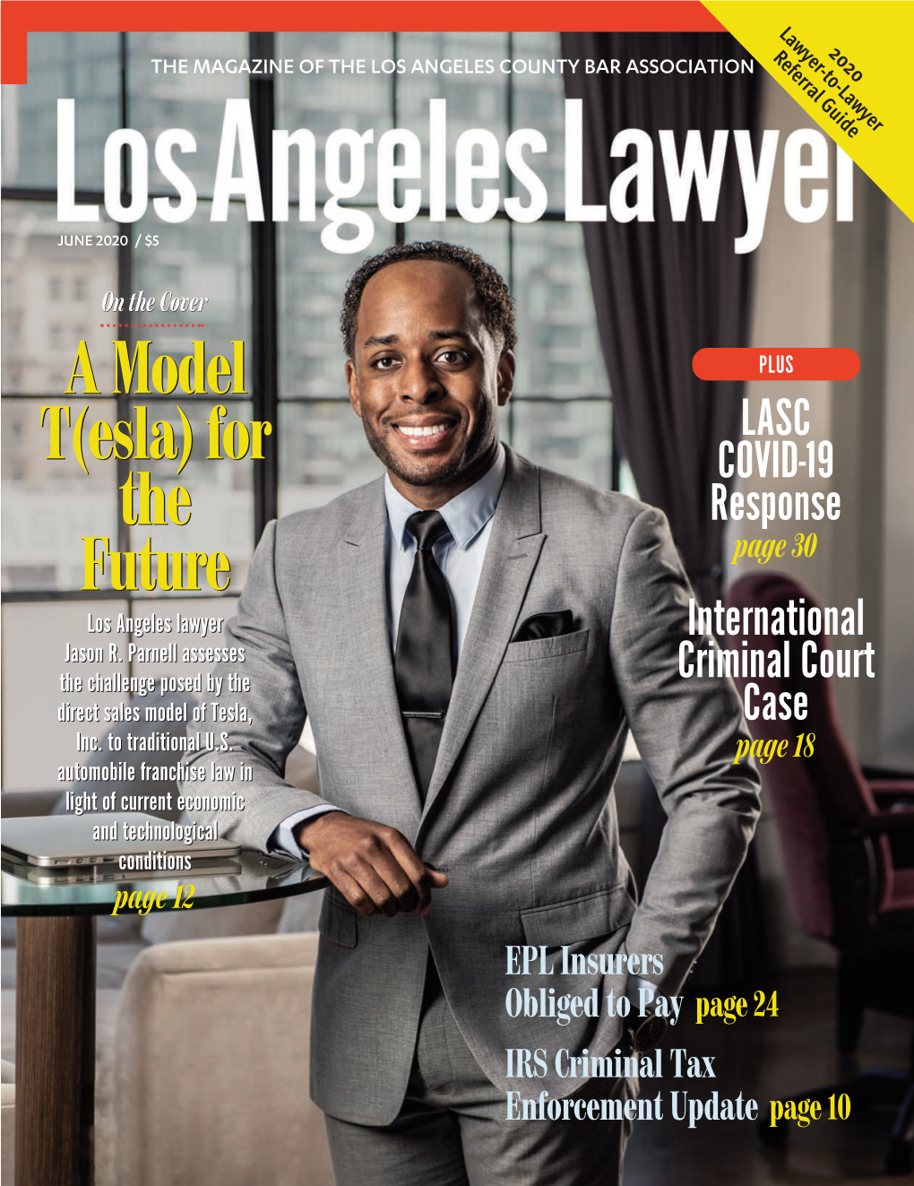 Los Angeles Lawyer Magazine June 2020