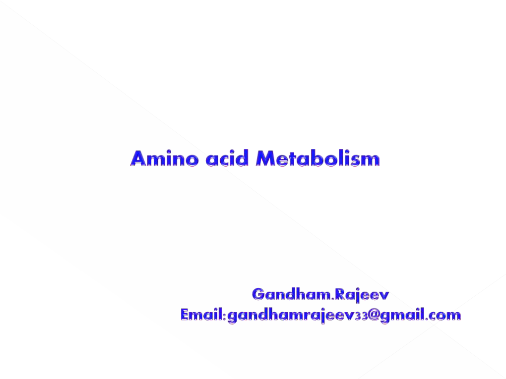 L-Amino Acid Oxidase & D-Amino Acid Oxidase