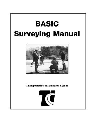 BASIC Surveying Manual
