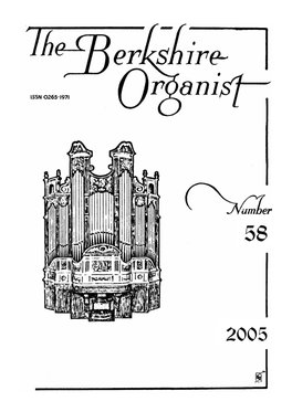 The Berkshire Organist 2005