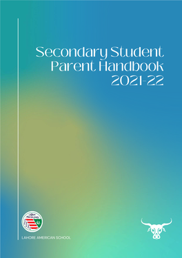 Secondary Student Parent Handbook 2021-22