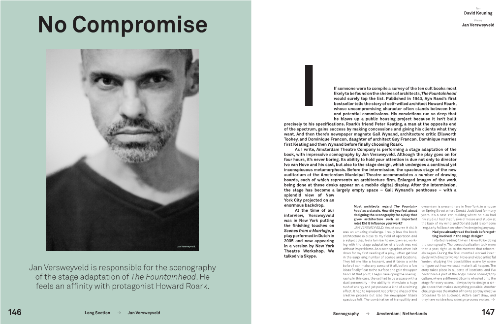 No Compromise Jan Versweyveld