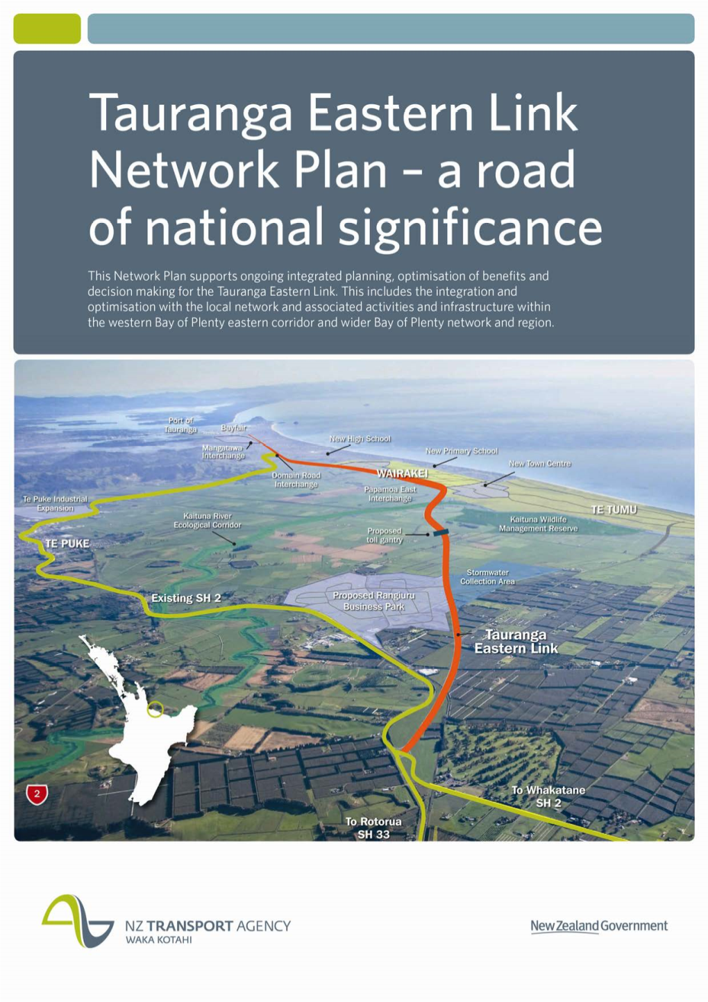 Tauranga Eastern Link Network Plan