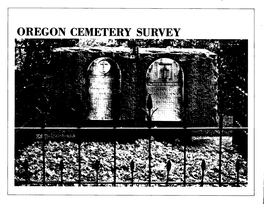 Department of Transportation 1978 Cemetery Survey