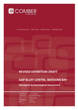 Appendix E Aboriginal Archaeology Assessment