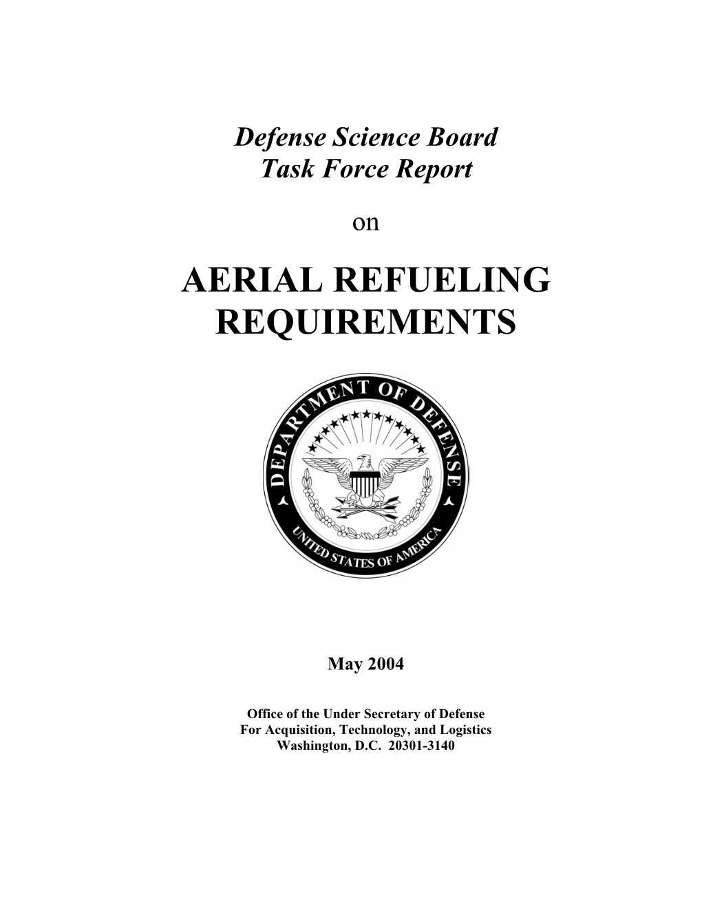 Aerial Refueling Requirements