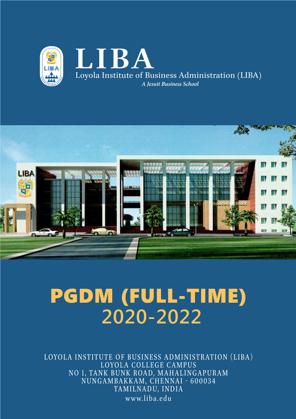 Pgdm (Full-Time) 2020-2022