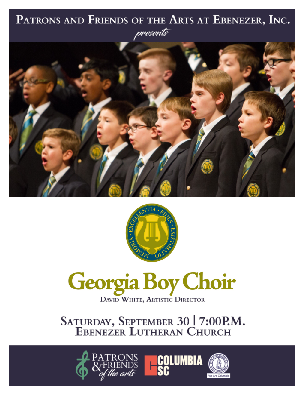 Georgia Boy Choir Program