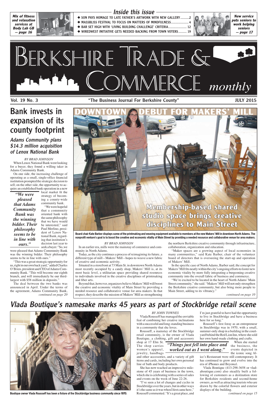 Berkshire Trade & Commerce Monthly