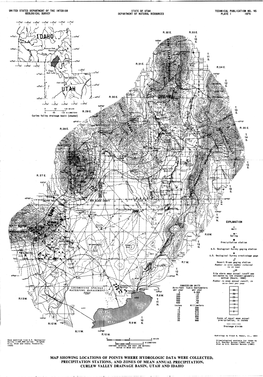 Water Resources of the Curlew Valley Drainage Basin, Utah and Idaho