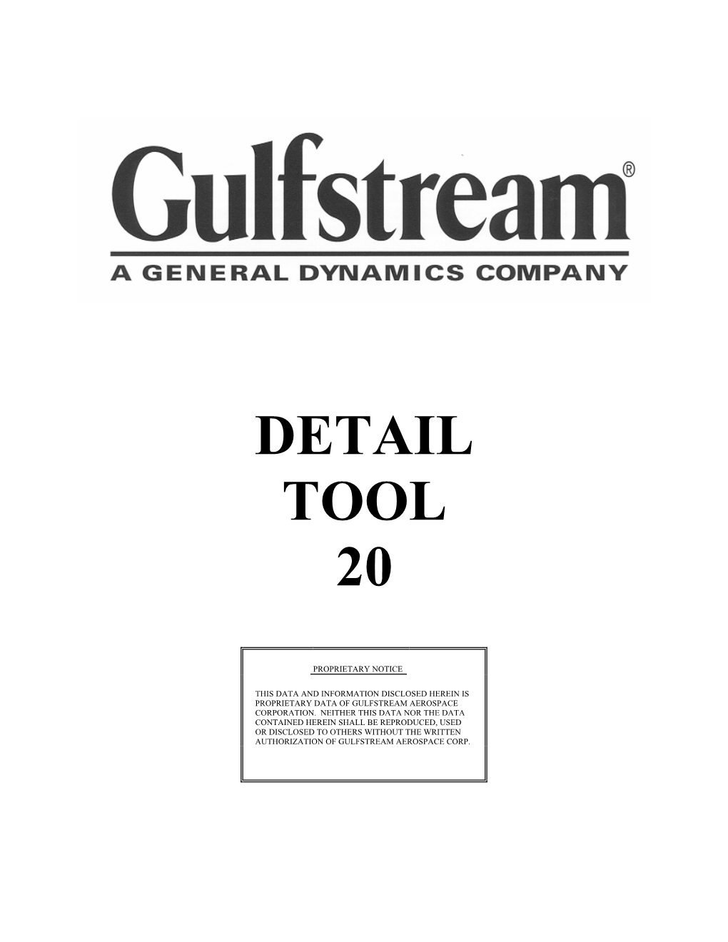 SD20 Detail Tool 20