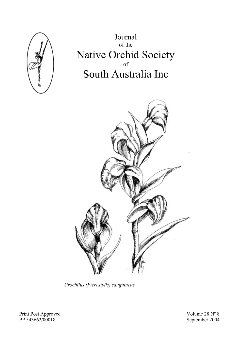 Native Orchid Society South Australia