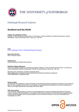 Scotland and the North