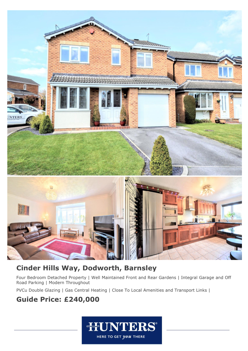 Cinder Hills Way, Dodworth, Barnsley Guide Price