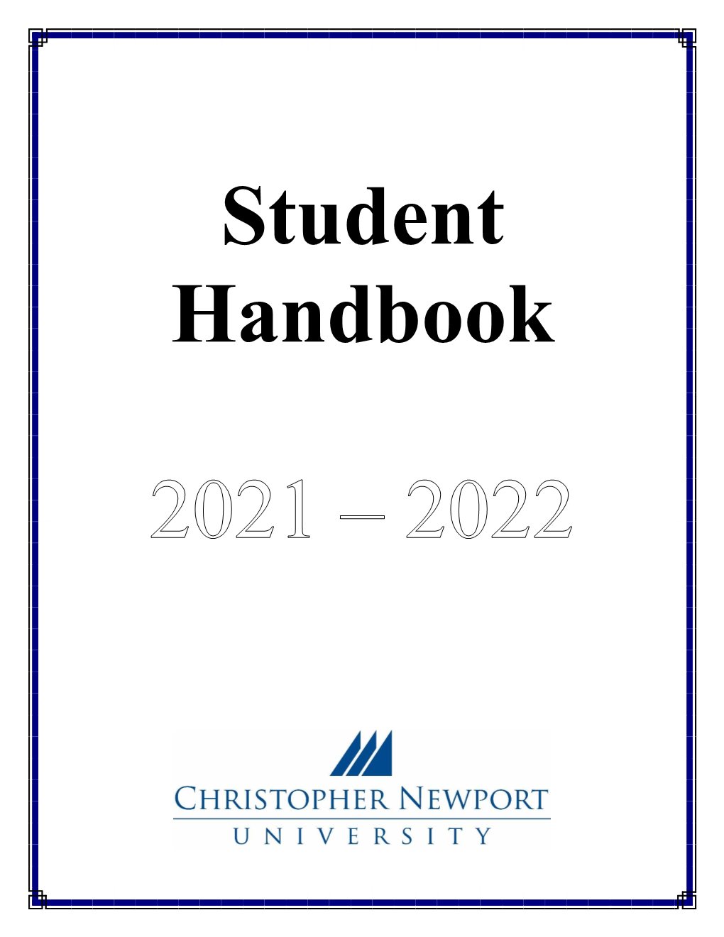 Student Handbook