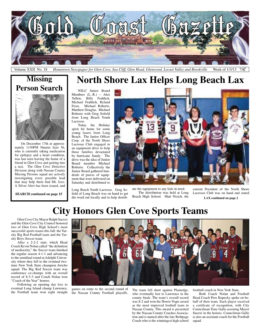 North Shore Lax Helps Long Beach Lax