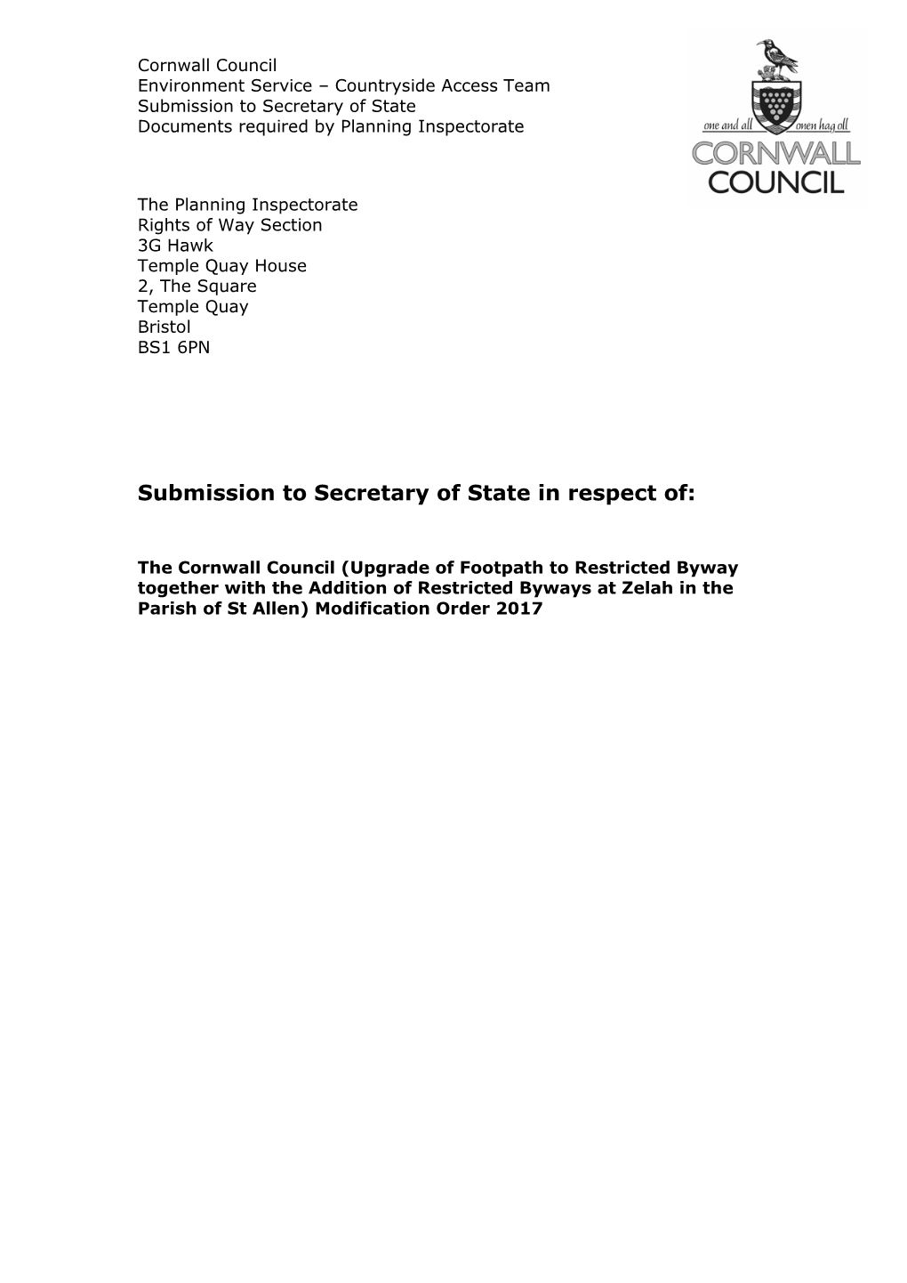 WCA 586 SUBMISSION to SEC of STATE\WCA 586 ELECTRONIC SUBMISSION\WCA 586 005 DIRECTORY TEMPLATE O and R.Doc Last Printed 01/02/2018 12:10 PM