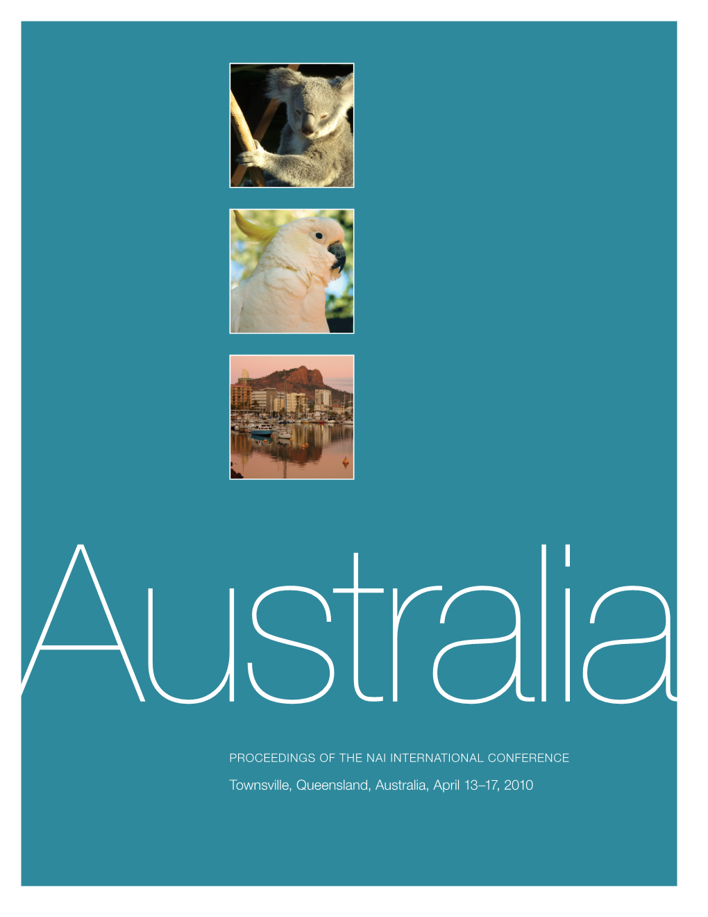 Townsville, Queensland, Australia, April 13–17, 2010 Contents
