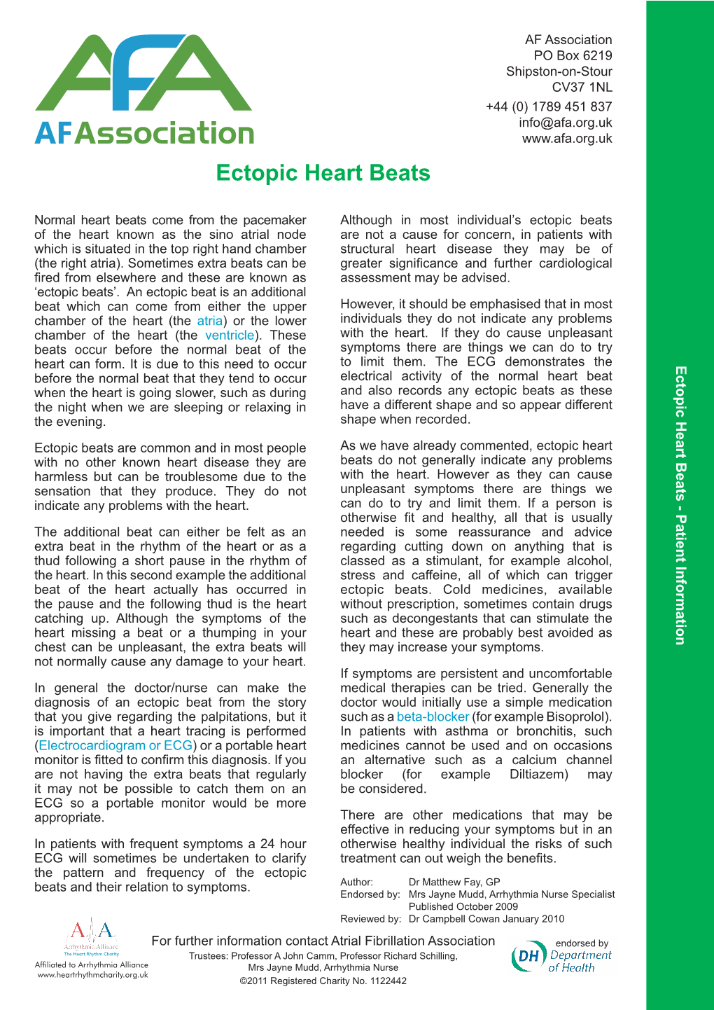Ectopic Heart Beats