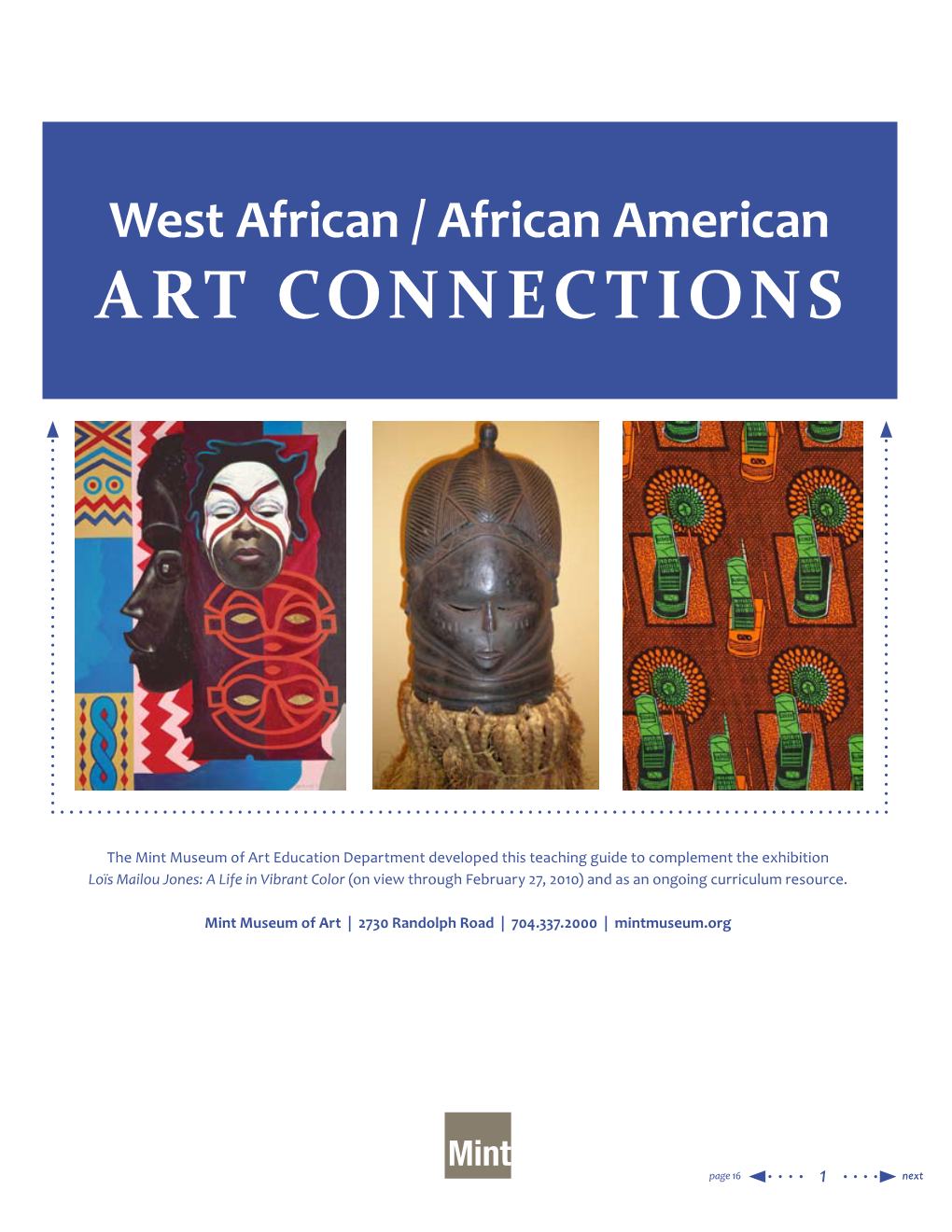 West African / African American ART CONNECTIONS