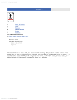 There's a Lot to Know About XML, and It S Constantly Evolving. but You Don't