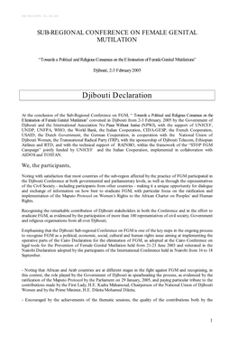 Djibouti Declaration