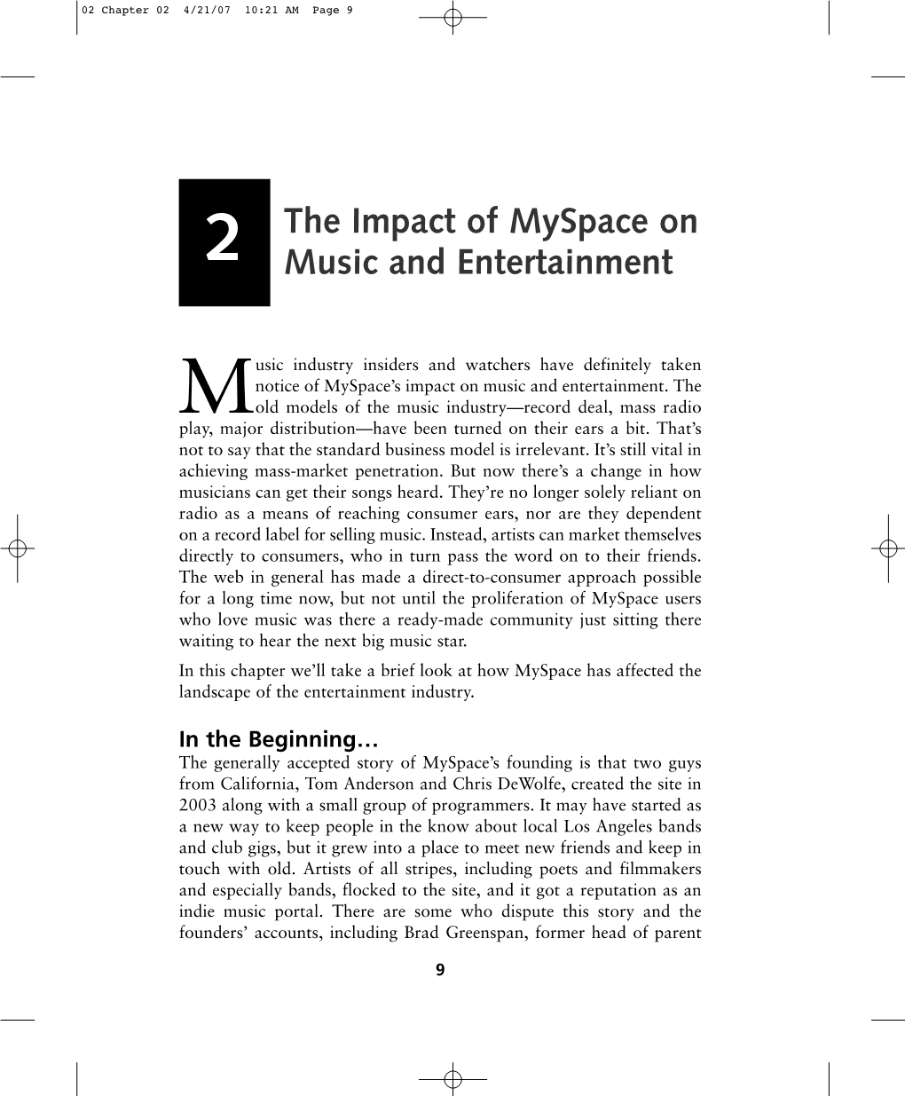 The Impact of Myspace on Music and Entertainment 11