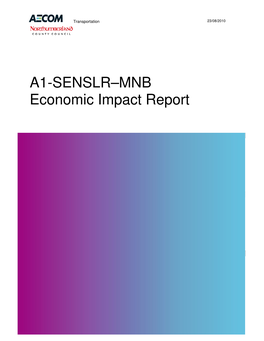 A1-SENSLR–MNB Economic Impact Report
