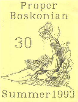 Proper Boskonian 30 Knabbe 1993-Su
