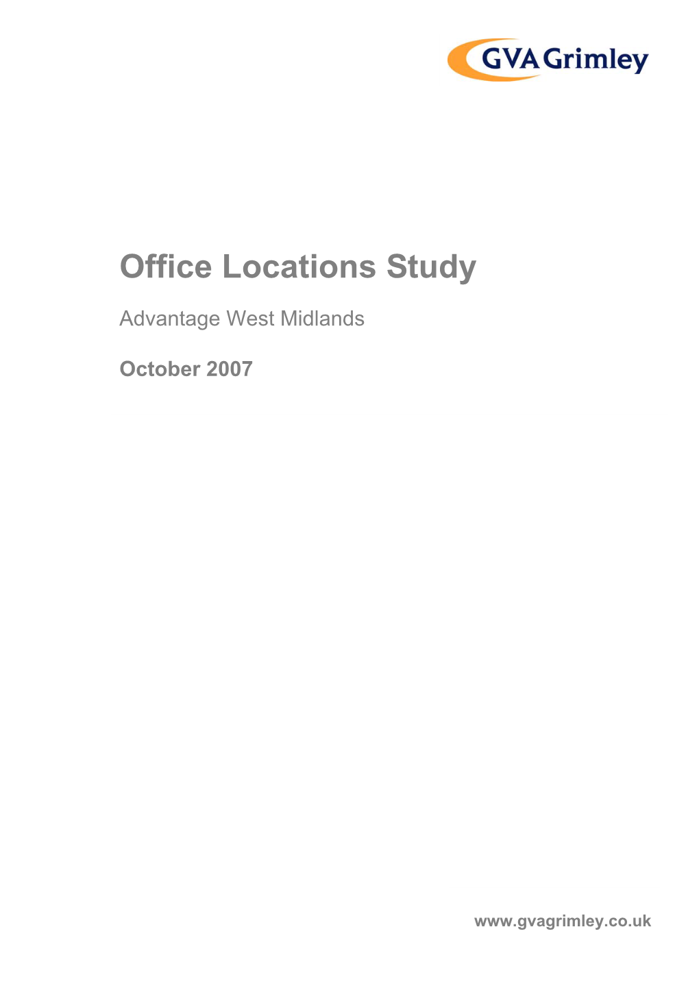 Office Locations Study