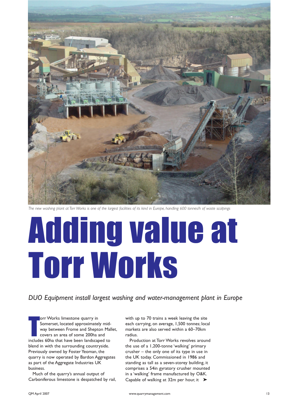 Adding Value at Torr Works
