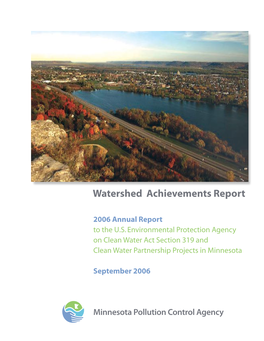 Watershed Achievements Report