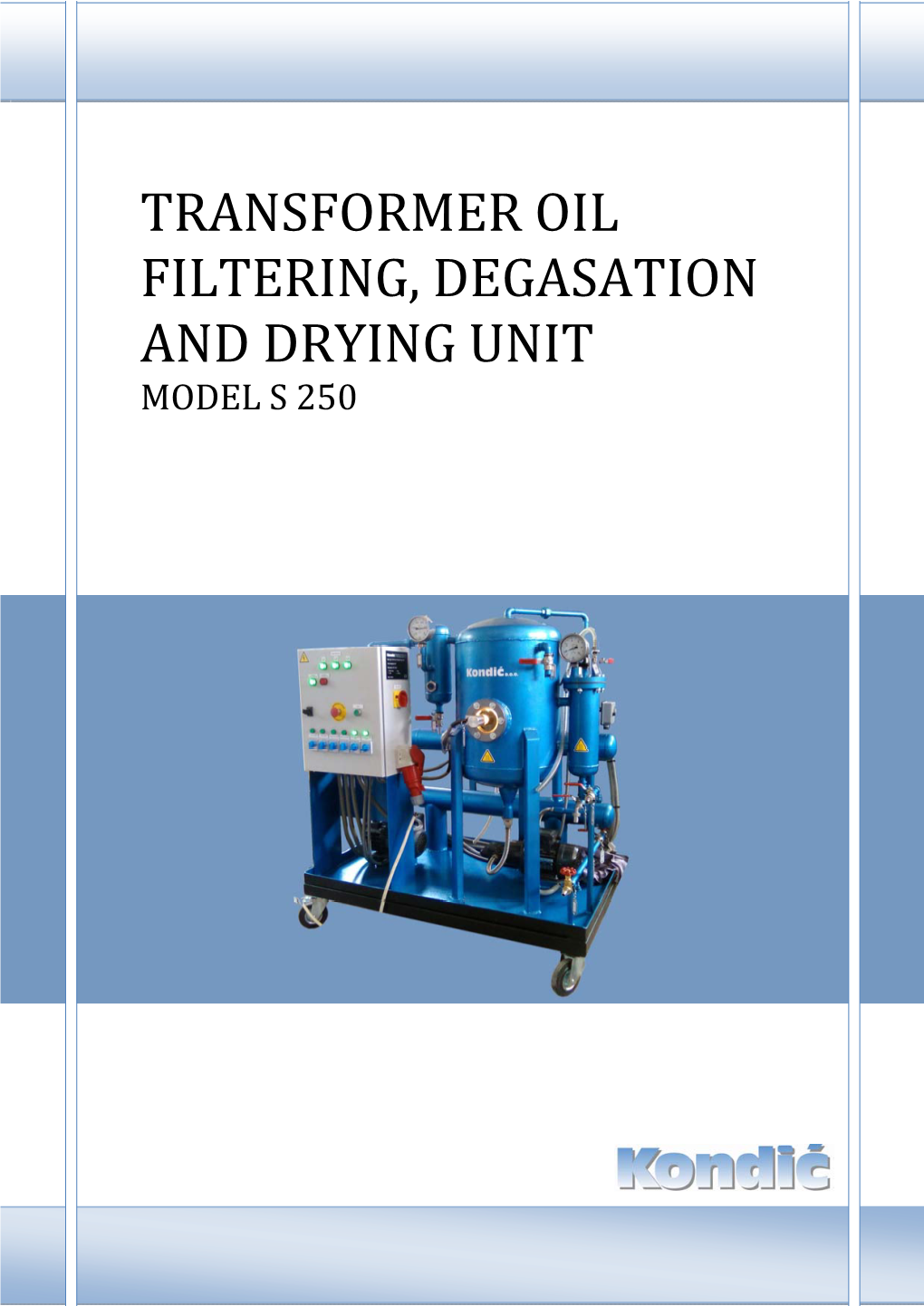 Transformer Oil Filtering Unit S-250.Pdf