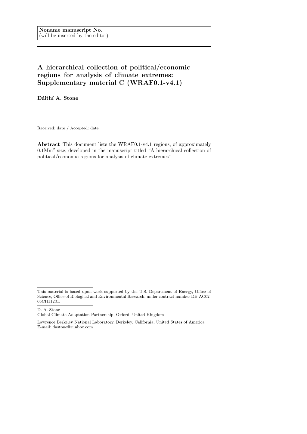 Supplementary Material C (WRAF0.1-V4.1)