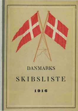 1916 Flagtabel Til Det Internationale Signal-System