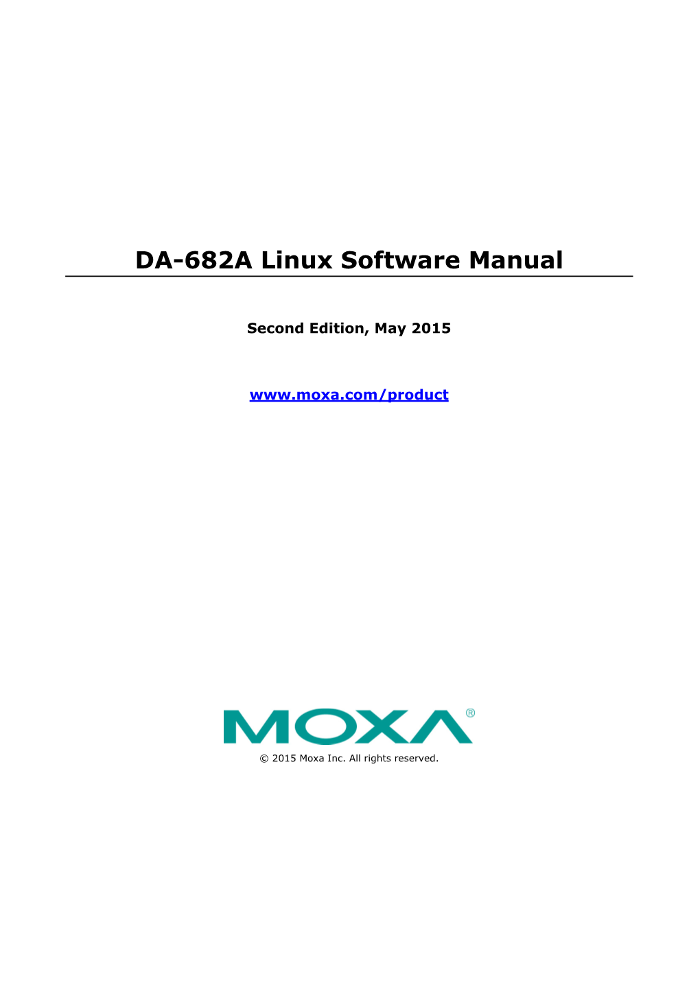 DA-682A-LX Sowftware Manual