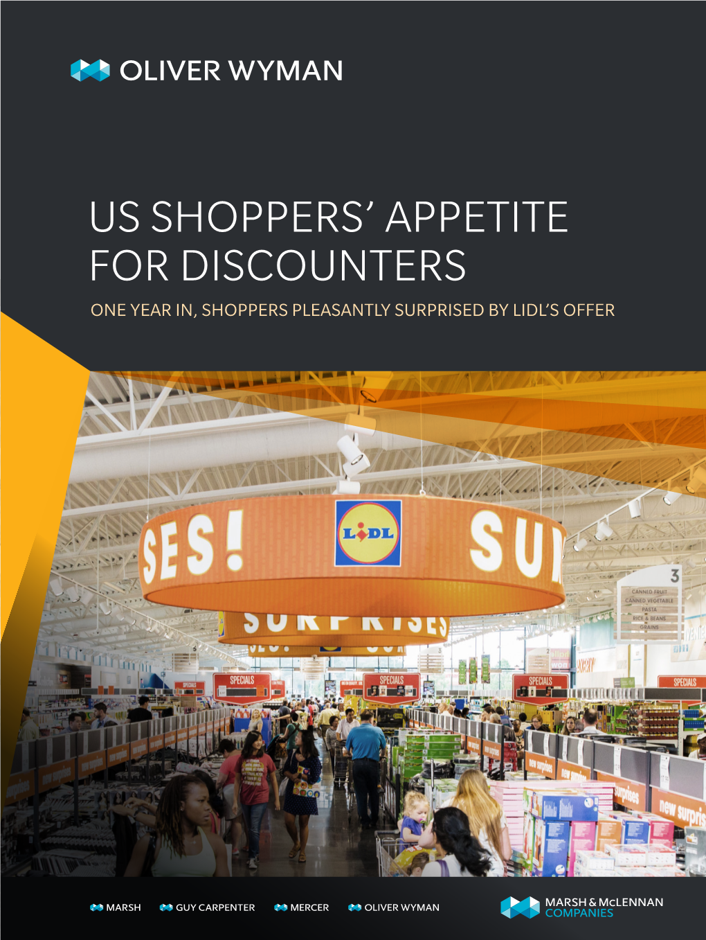 Us Shoppers' Appetite for Discounters