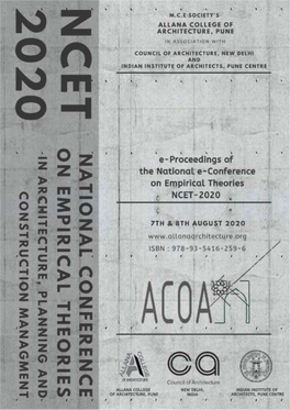 NCET-2020 E-Book Publication Dec 2020