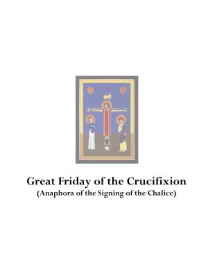 Great Friday of the Crucifixion
