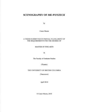 Scenography of Mk-Woyzeck