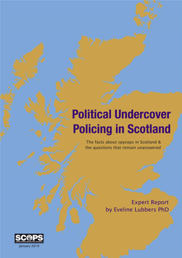 Political Undercover Policing in Scotland