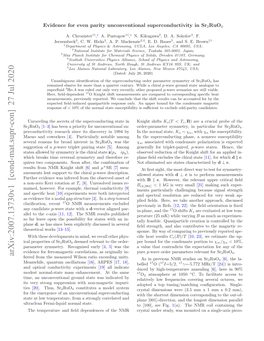 Arxiv:2007.13730V1 [Cond-Mat.Supr-Con]