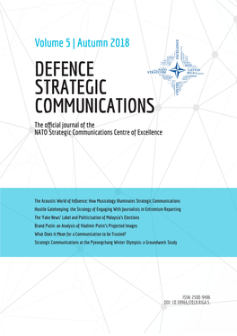 Defence Strategic Communications