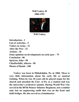 Will Vodery Orchestra - Hippodrome, New York