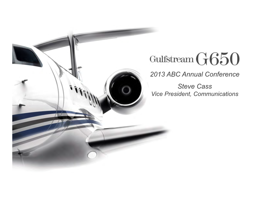 G650 Overview for ABC Conf 09-13.Pptx
