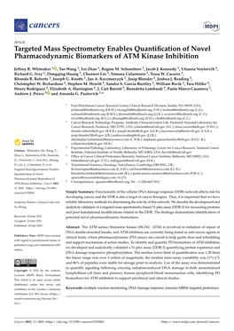 Targeted Mass Spectrometry Enables Quantification of Novel